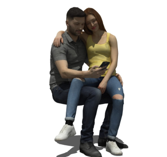 精细人物模型情侣 (4)